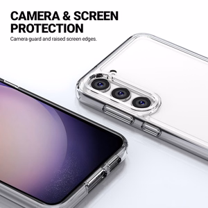 Crong Crystal Shield Cover ümbris seadmele Samsung Galaxy S23+, läbipaistev