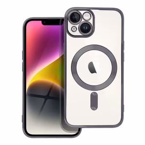 Чехол для iPhone 14 Electro Mag Cover совместимый с MagSafe чёрный