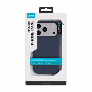 Benks Magnetic Vita Pro Silicone Ümbris (A070) jaoks Iphone 17 Pro Max sinine (Camera Control Button)