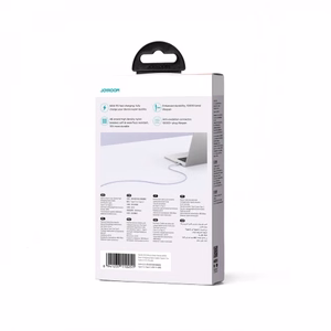 USB Кабель Joyroom "SA34-CC3" фиолетовый "Type-C / Type-C" 100см (до 60W)