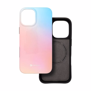 Ümbris jaoks iPhone 16 PLUS Forcell F-Protect Mirage compatible with Magsafe Military Drop-Test pinky sinine