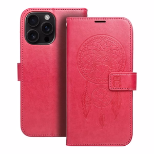MEZZO Book ümbris jaoks IPHONE 16 Pro Max dreamcatcher magenta