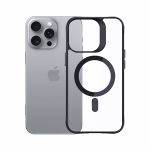 3mk Satin Armor MagCase with MagSafe iPhone 16 Pro Max - Clear with must Frame