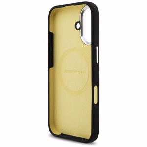 AMG Silicone Oversize Rhombs MagSafe Ümbris jaoks iPhone 17 - must
