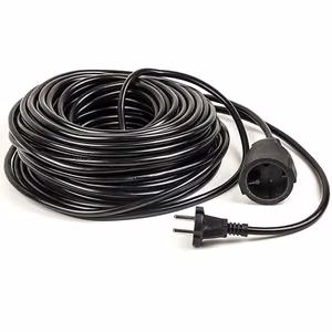 Pikendusjuhe 10m, 1 pistikupesa, 2x1.0mm2