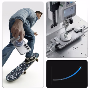 Spigen Ultra Hybrid S Mag MagSafe ümbris Samsung Galaxy S26 - läbipaistev ja valge