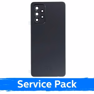 Tagakaas, ühilduv Samsung A725 A72 / Suurepärane must / (Service Pack)
