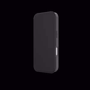 JUST MUST CHAMPION II MAGSAFE klapp-ümbris iPhone 17, must