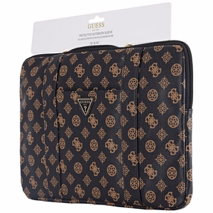 Guess Sleeve Peony Pocket Triangle 14" Laptop Bag - must