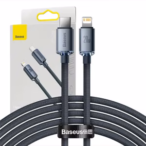Baseus Crystal Shine cable USB-C to Lightning, 20W, PD, 2m (must)