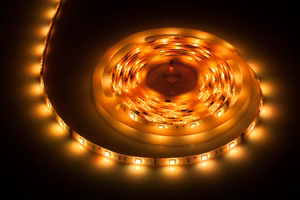 Lighting kit with 150-LED 5050 SMD strip, power supply and colour controller