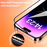 Tempered glass Tel Protect 10X HD Titanium jaoks Iphone 13/13 Pro/16e (envelope)