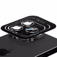 Benks Tempered glass DR Sapphire Lens Protector on camera jaoks Iphone 15 Pro/15 Pro Max (lens 3 pieces) must