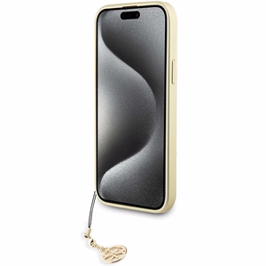 Guess 4G Charms Collection чехол для iPhone 15 Pro Max - серый