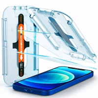 Spigen Glas.tR EZ Fit karastatud klaas iPhone 12 / iPhone 12 Pro jaoks - 2 tk.