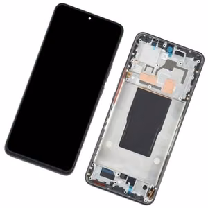 LCD экран Xiaomi 12T/12T Pro с тачскрином с рамкой чёрный ORG