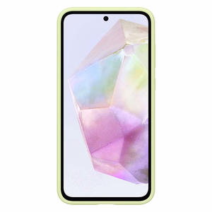 Samsung Card Slot Ümbris EF-OA356TMEGWW with card slot jaoks Samsung Galaxy A35 - roheline