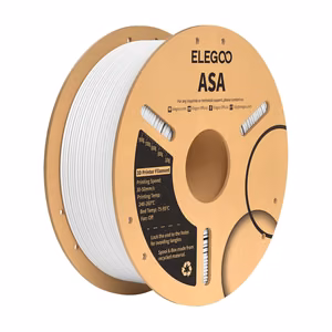 ASA ELEGOO Filament (Valge)