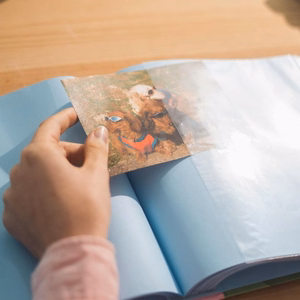 Moomins fotoalbum 200 fotole, 10 × 15 cm