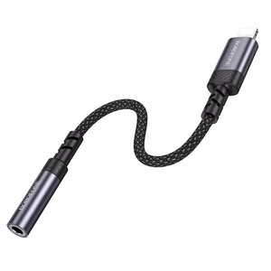 Borofone adapter BV24 Graceful - Lightning 3,5mm pistikupesale - hall