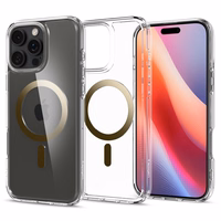 SPIGEN ümbris ULTRA HYBRID MAG compatible with MagSafe jaoks IPHONE 16 Pro kuldne