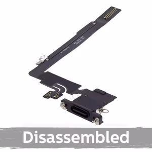 Laadimispistik ühilduv iPhone 16 Pro Max / Black Titanium / (100% originaal / lahti võetud)