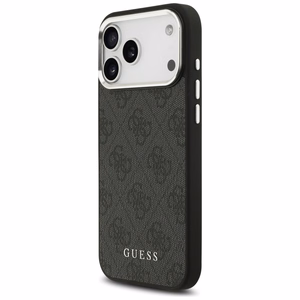 Guess 4G Classic Logo MagSafe ümbris jaoks iPhone 17 Pro Max - must