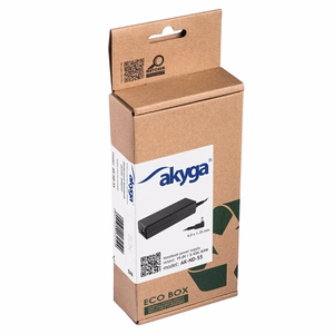 Akyga AK-ND-55 toiteadapter siseruumi 65 W must