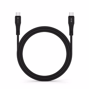 Кабель USB C to USB C Forcell F-Energy QC4.0 PD 3A 60W Silicone 1 m C344 чёрный