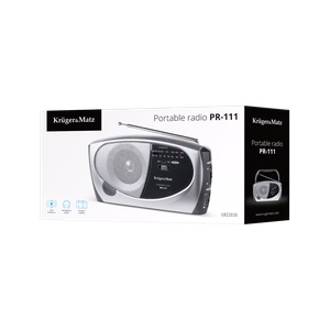 Kruger&Matz PR-111 kaasaskantav AM/FM-raadio