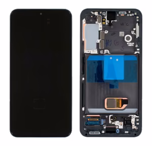 LCD screen Samsung S901 S22 5G koos touch screen ja frame Graphite/Hall original (service pack)