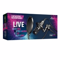 Condenser Mikrofon Kunst on a boom käsi koos membrane AC-03 must