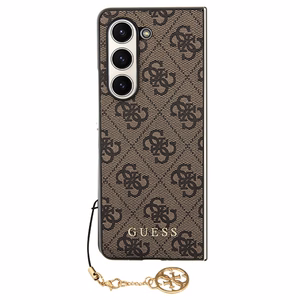 Guess чехол для Samsung Z Fold 5 GUHCZFD5GF4GBR (4G Charm) коричневый