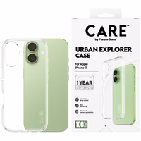 CARE by PanzerGlass Flagship Urban Explorer Ümbris w. Clear Raamiga jaoks iPhone 17 - läbipaistev