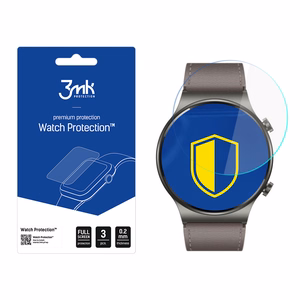 Huawei Watch GT 2 Pro Classic – 3mk Watch Protection FlexibleGlass nutikella ekraanikaitse