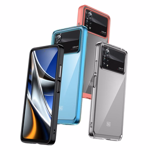 Outer Space Case for Xiaomi Poco X4 Pro 5G ümbris paindliku raamiga must