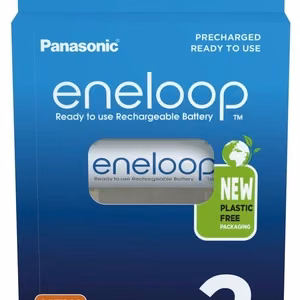 Laetavad patareid PANASONIC ENELOOP AA 2000 mAh 2 tk (BK-3MCDE/2CP)