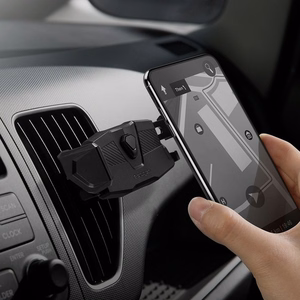 Spigen Click.R Car Air Vent Hoidja - Must