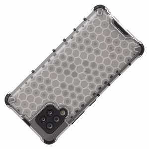 Honeycomb Case kaitsekate TPU kaitserauaga Samsung Galaxy A42 5G läbipaistev