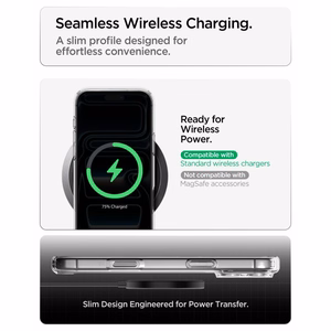Spigen Ultra Hybrid ümbris iPhone 18 Pro / 17 Pro – läbipaistev