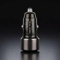 Blavec Autolaadija BS-05B Nitro - USB + Type C - QC 3.0 18W PD 65W (CCBS05BN-UCB) must