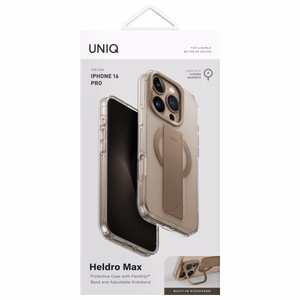 Uniq Heldro Max Magclick Charging iPhone 16 Pro Ümbris - kuldne