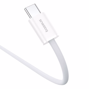 Baseus Superior Series 2 Fast Charging Data Cable Type-C to Type-C 30W 1m Moon valge