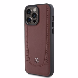 Mercedes MEHCP15LARMRE iPhone 15 Pro 6.1" punane/punane hardcase Leather Urban Bengale