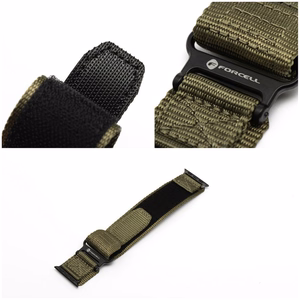 Strap to Apple Watch Forcell F-Design FA05 nylon hook-and-loop 38 / 40 / 41 mm green