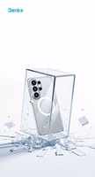 Benks Magnetic Crystal Ümbris (A049) for Samsung Galaxy S26 Plus läbipaistev