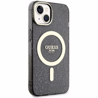 Guess GUHMP14MHCMCGK iPhone 14 Plus 6.7" must/must hardcase Glitter kuldne MagSafe