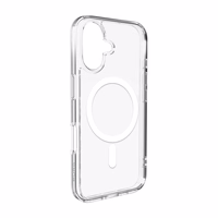 Puro Lite Mag TPU+PC Ümbris Compatible with MagSafe jaoks iPhone 17 - Läbipaistev with Valge Ring