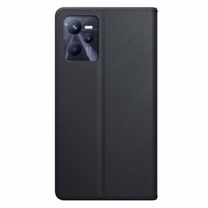 3mk Wallet Case with Flip for Realme C35 - Black