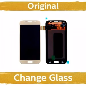 LCD ekraan ühilduv Samsung G920 S6 kuldne (uuendatud: Hiina)
